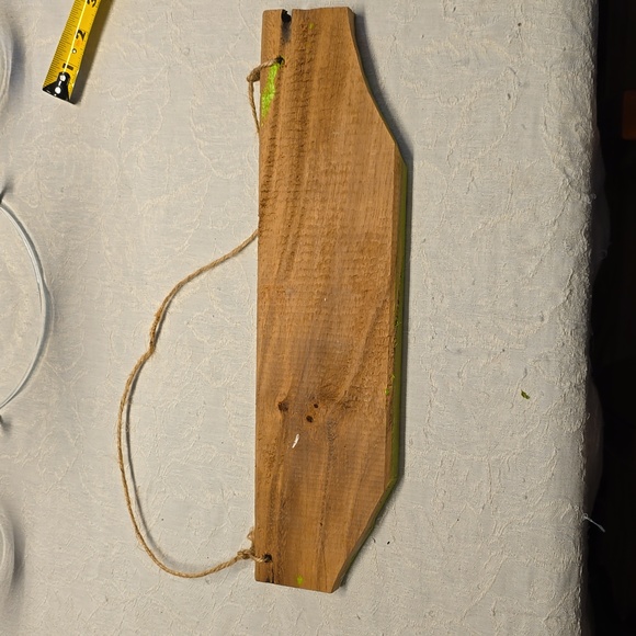 4X HOST PICK. FIRM. Curacao Drift Wood 6 Cat Hanging Sign - Picture 3 of 5